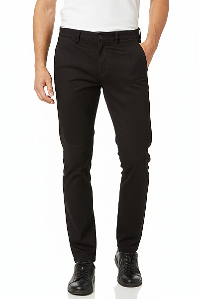 Pánské Chino Kalhoty Černé JACK & JONES Vel. 34/32