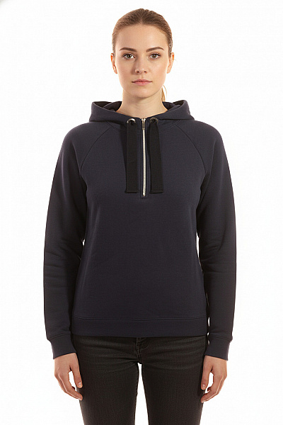 Dámská Mikina Bez Zapínání Modrá Blue Monkey Vel. L