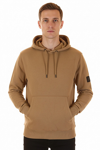 JACK & JONES Pánská Mikina Bez Zapínání Hnědá Vel. S