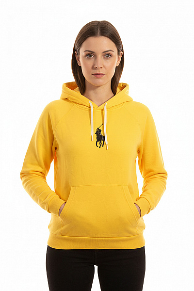 Ralph Lauren Dámská Mikina Bez Zapínání Žlutá Vel. M