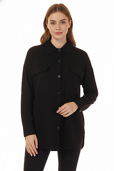 Společenská Dámská Košile Černá COMMA Second Hand Vel. 36