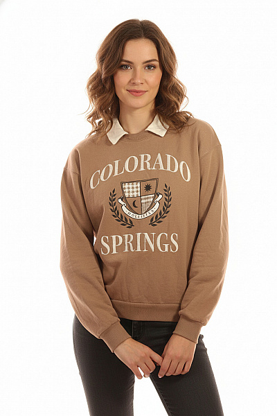 Hollister Dámská Mikina Hnědá Vel. XL