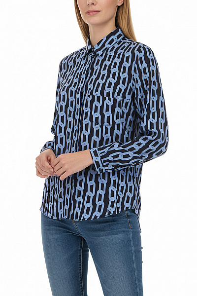 Dámská Košile Modrá Seidensticker Vel. 36