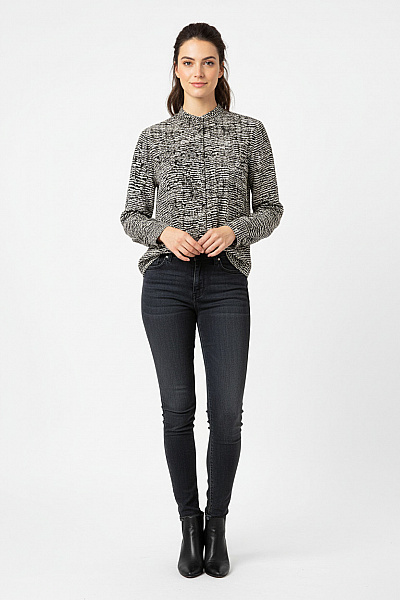 Dámská Košile Černobílá Hugo Boss Vel. 42