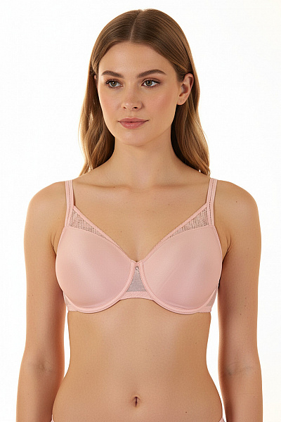 Passionata Dámská Růžová Krajková Podprsenka S Měkkými Košíčky Velikost 75