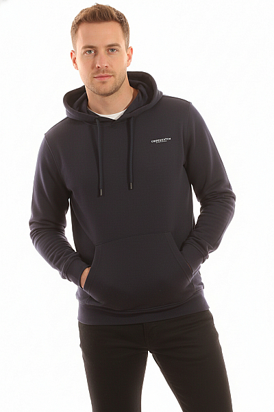 Crosshatch Pánská Mikina Modrá Vel. L