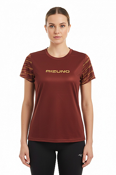 Dámské Tričko Hnědé Mizuno