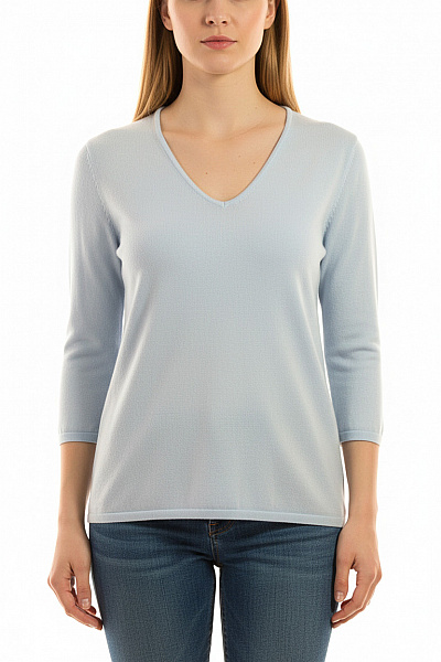 COMMA  Halenka Pletená Modrá