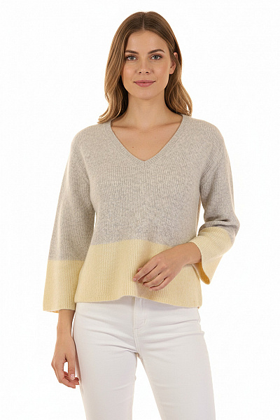 Dámský Pulovr Alpacový Šedý Neo Noir Vel. 36