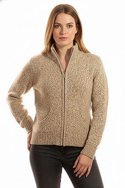 TOM TAILOR Dámský Svetr Hnědý Vel. L