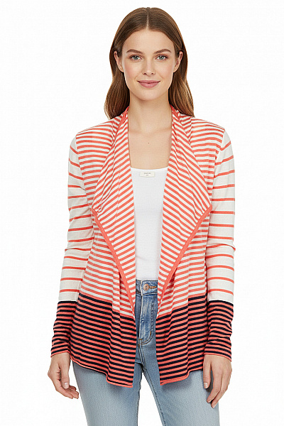 Dámský Cardigan Barevný LERROS Second Hand Vel. 34