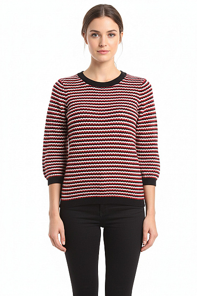  Halenka Pletená Barevná Vel. S