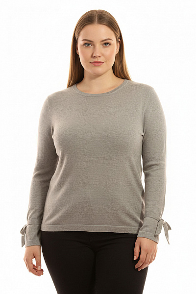 Dámský Pulovr Šedý Mohito Second Hand Vel. XL