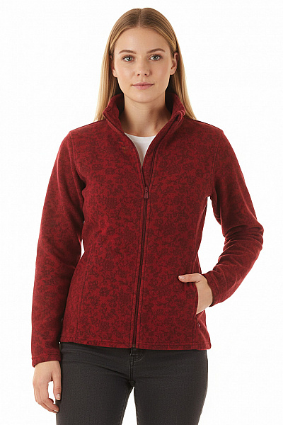 Canda Funkční Dámská Mikina Vínová Vel. S