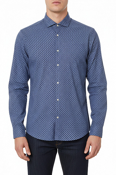 Pánská Košile Modrá BRAX Vel. L