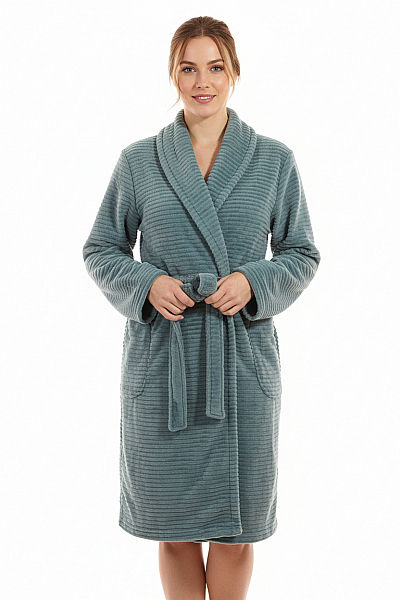 Hunkemoller Dámské župan Modrý Vel. M/L