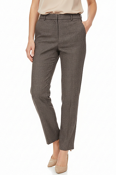 Dámské Chino Kalhoty Šedé ZARA Second Hand Vel. 38