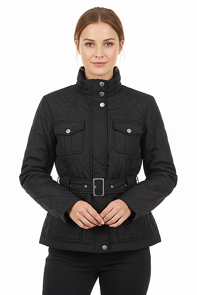 Dámská Přechodné Bundy Černá Esprit Second Hand Vel. 36