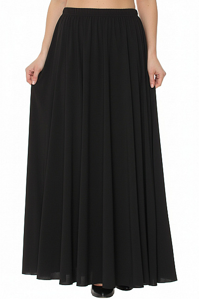 Dlouhá  Sukně Černá Sommermann Vel. 42