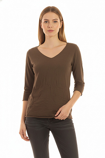  Halenka Jednobarevná Khaká Second Hand Vel. 42