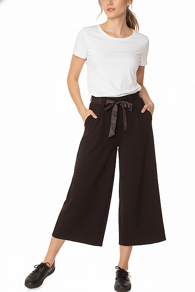 Dámské Kalhoty Černé My Haily S Second Hand Vel. L