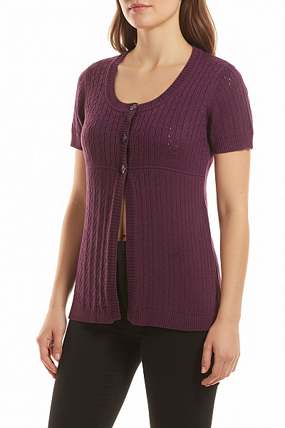 Dámský Cardigan Fialový S.OLIVER