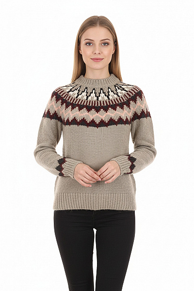 Dámský Pulovr Šedý Vel.  36