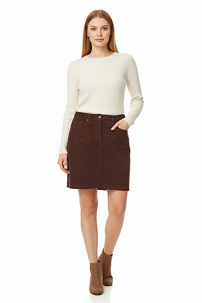 Tchibo Balonová  Sukně Hnědá Vel. 38