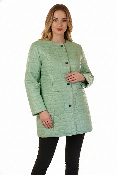 Dámská Bunda Zelená Vel. 46