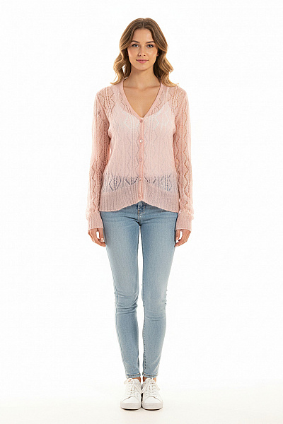 Dámský Svetr Růžový Jackpot