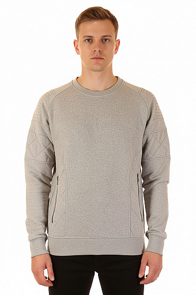 Pánská Mikina Bez Zapínání Šedá Second Hand Vel. M