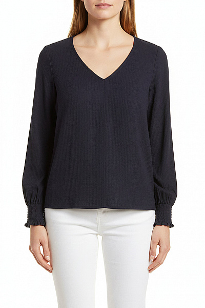  Halenka Jednobarevná Modrá VERO MODA Second Hand Vel. 44