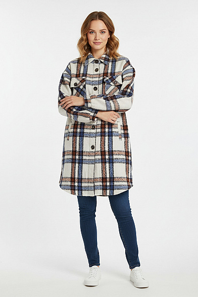 Takko Dámský Kabát Barevný Vel. 40