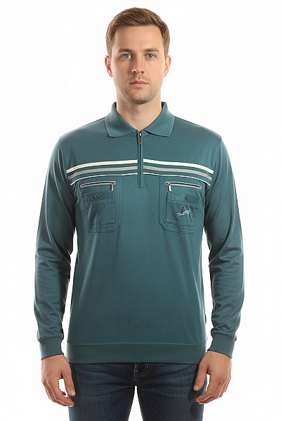 Pánské Tričko Modré Second Hand Vel. M