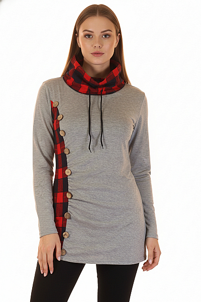 Dámské Tričko Šedé