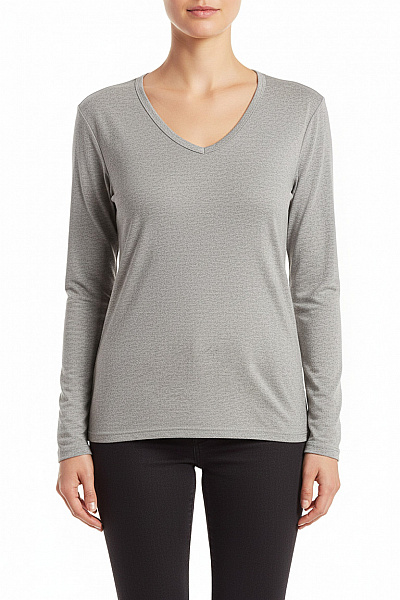 Dámské Tričko Šedé Vel. L