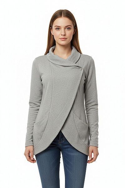 Tchibo Dámský Svetr Šedý Second Hand Vel. S