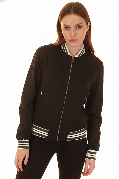 ZARA Dámská Přechodné Bundy Zelená Vel. XL