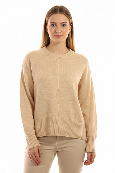 Dámský Pulovr Béžový Vel. M