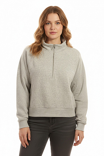 ONLY Dámská Mikina Bez Zapínání Šedá Vel. XL
