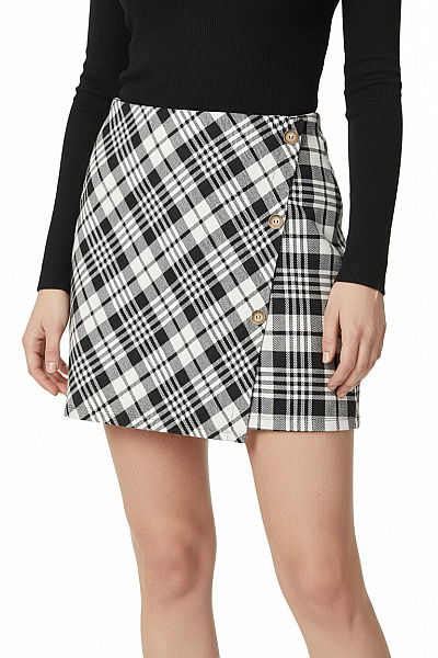 Sukně Černobílá