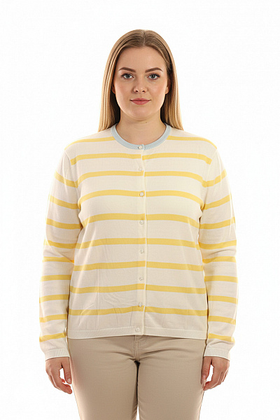 Marie Lund Dámský Svetr Bílý