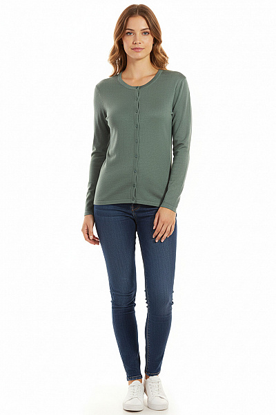 Dámský Svetr Zelený Soyaconcept