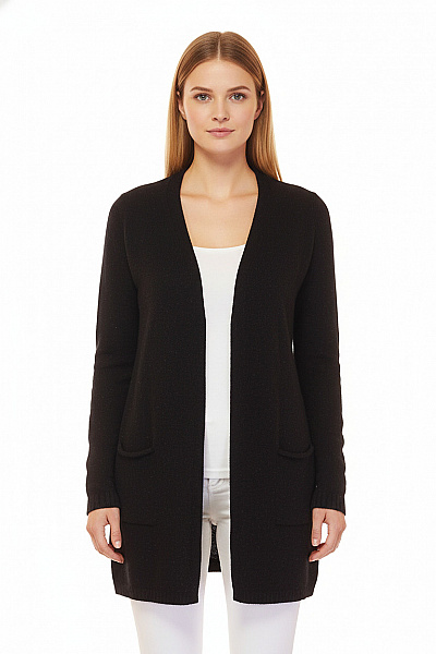 VILA Dámský Cardigan Černý Vel. L