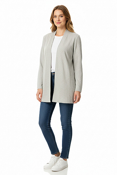 Krátký Dámský Kabát Šedý Street One Vel. 40