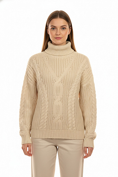 Dámský Svetr Béžový TOM TAILOR Vel. L