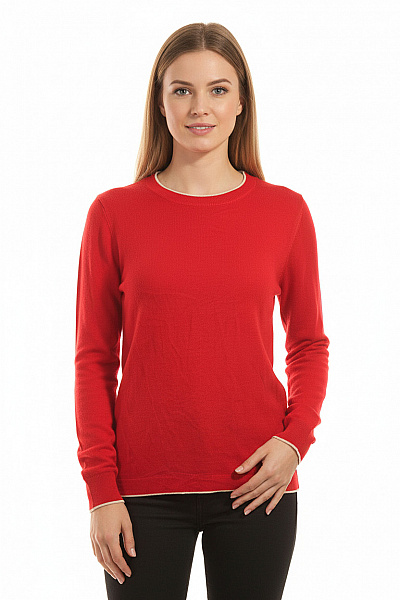 S.OLIVER Dámský Svetr Červený Vel. 42