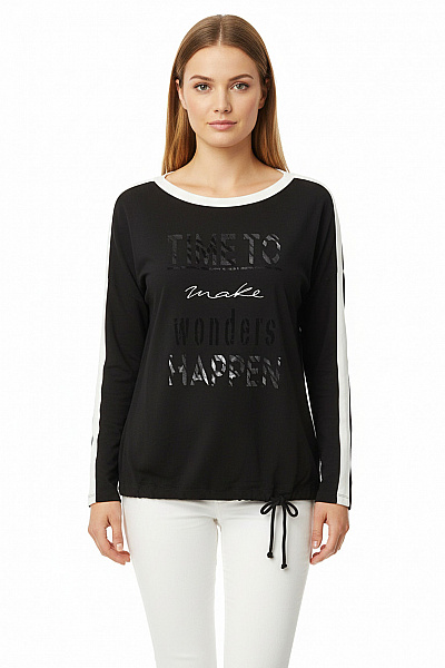 Kenny S. Dámské Tričko Černé Second Hand Vel. 42