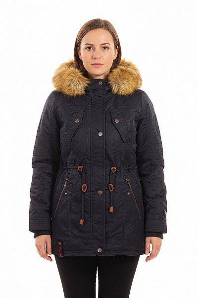 Dámská Bunda Modrá NAVAHOO Vel. M