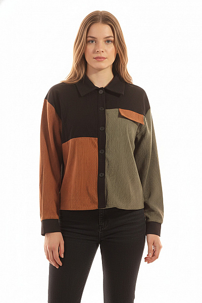 Dámský Kabát Barevný Vel. M